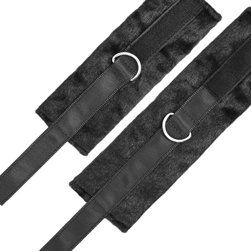 Darkness interlace over and under bed restraint set-5