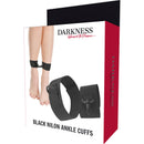 Darkness beginners nylon  ankle  cuffs  black-4