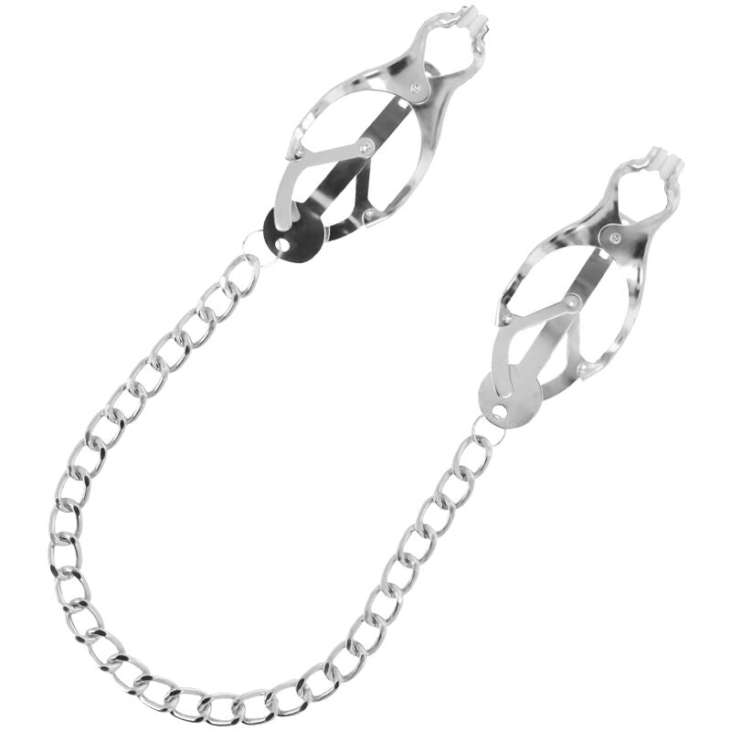 Darkness nipple clamps  with chain-1
