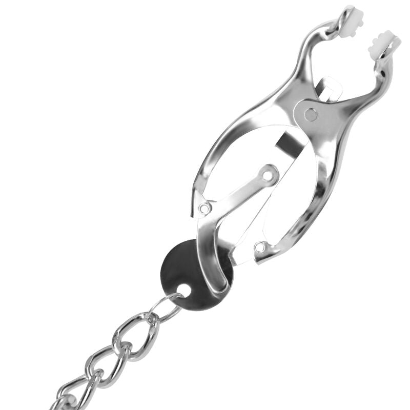 Darkness nipple clamps  with chain-3