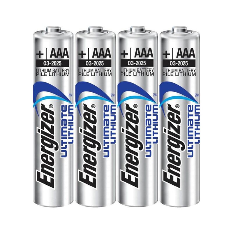 Energizer ultimate lithium batteria al litio aaa l92 lr03 1,5v blister * 4-1