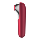 Satisfyer dual love vibrador y succionador con aire pulsado rojo-1