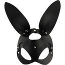 Maschera coquette chic desire vegan in pelle con orecchie da coniglio-3
