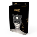 Coquette chic desire maschera in pelle vegana con orecchie di gatto-1