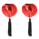 Coquette chic desire copri capezzoli rosso-0