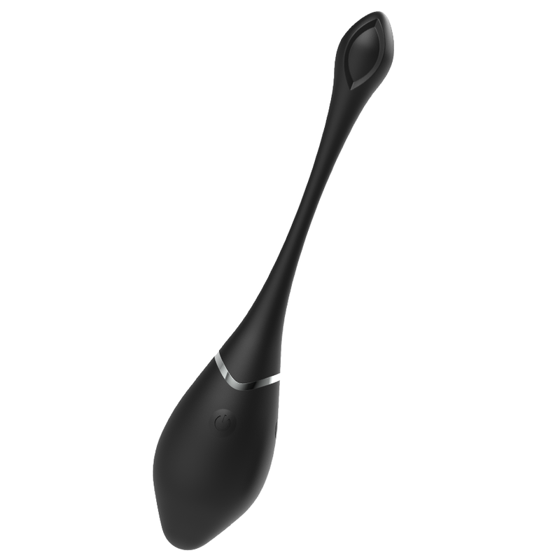 Black&silver jenell rechargeable vibrating egg-5