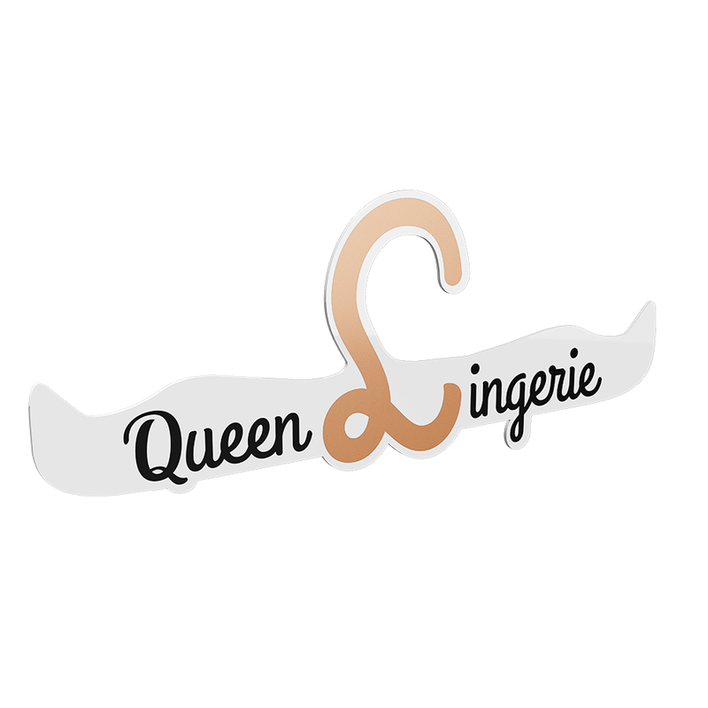 Queen lingerie percha para lenceria 27.5 cm (1 unidad)-2