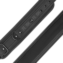 Fetish submissive esposas cuero vegano con forro de nopreno-6