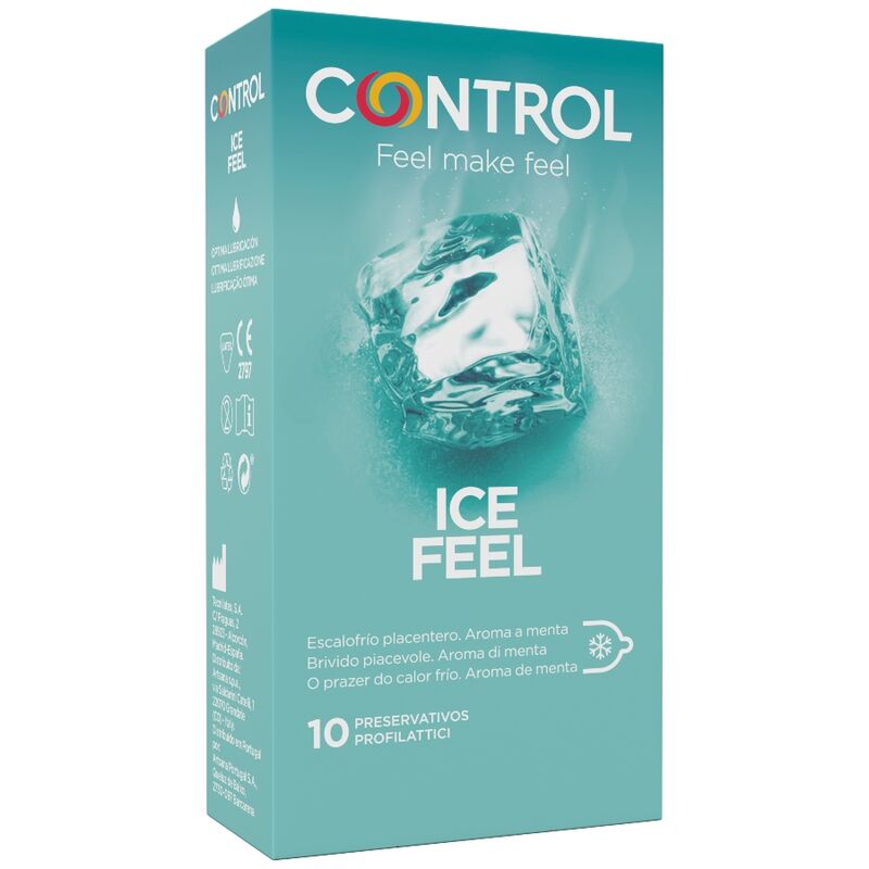 Control ice feel preservativos efecto frio 10 unidades-0