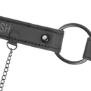 Fetish submissive anilla mordaza con pinzas para pezones-3