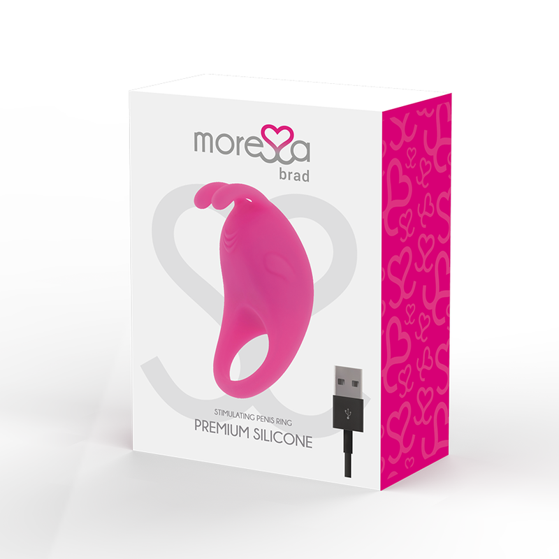 Moressa brad premium silicone ricaricabile rosa-1