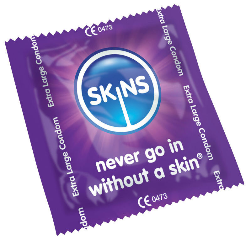 Skins preservativo extra large bag 500-0