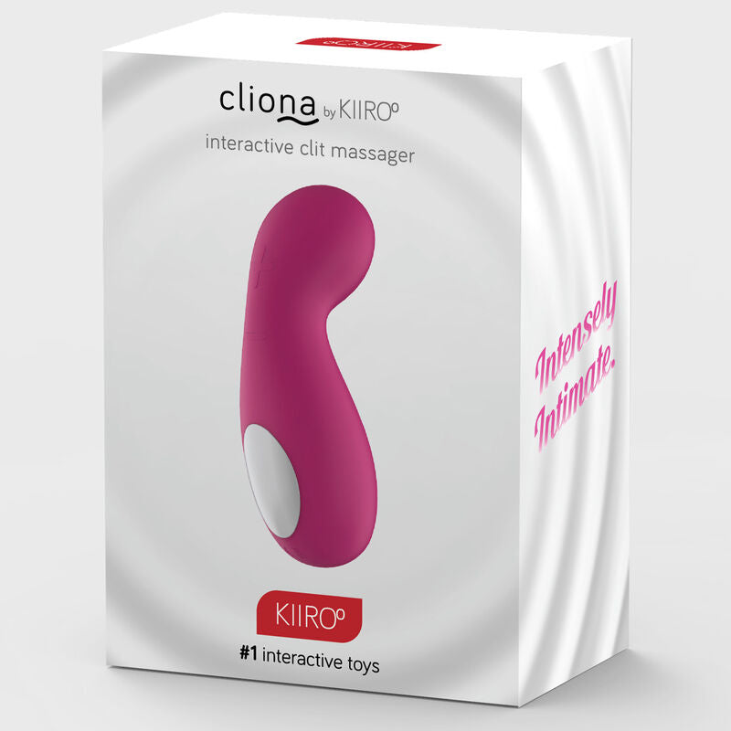 Vibratore clitoride Kiiroo cliona rosa app control remoto