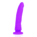 Delta club toys arnes + dong silicone viola 20 x 4 cm-4