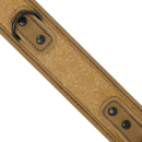 Fetish submissive origen collar con cadena con forro de neopreno-3