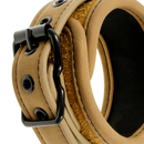 Fetish submissive origen esposas tobillos cuero vegano con forro de neopreno-5