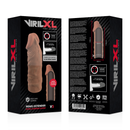 Virilxl extension de pene liquid silicone v5 marron-1