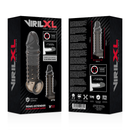 Estensione del pene virilxl manicotto extra comfort v11 nero-4