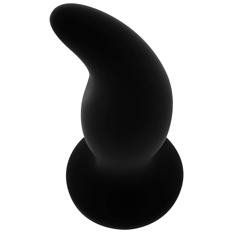 Ohmama plug anal silicona curvado punto p 12 cm-2