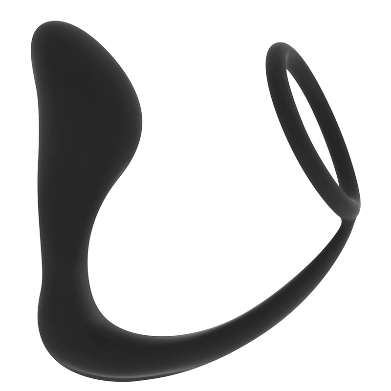 Ohmama plug anal silicona con anillo 10.5 cm-1