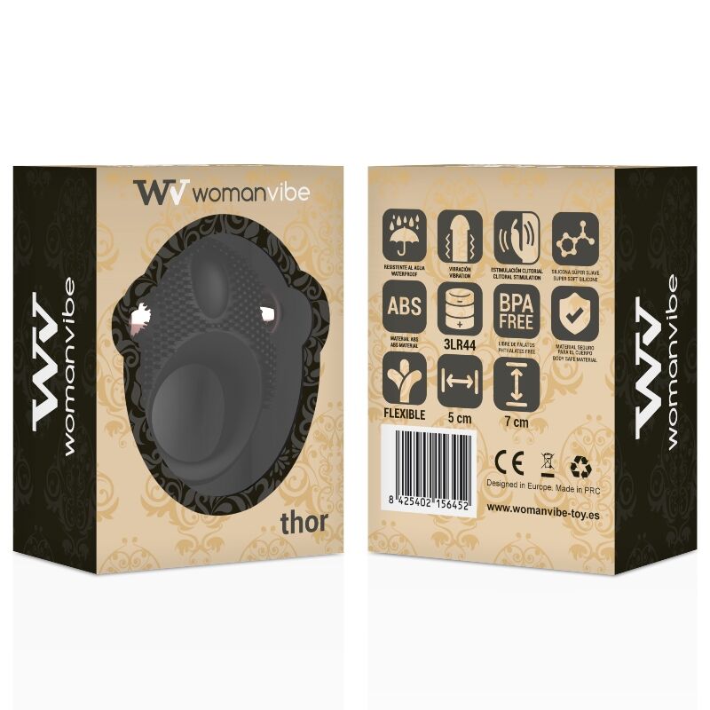 Anello vibratore in silicone thor womanvibe-6