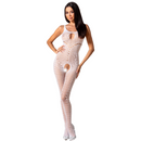 Passion woman bs078 bodystocking talla unica blanco-0