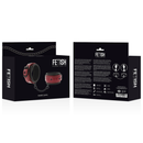 Fetish submissive dark room esposas cuero vegano con forro de neopreno-6