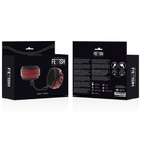 Fetish submissive dark room esposas tobillos cuero vegano con forro de neopreno-6