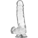 Xray arnés + dildo realista transparente 18.5cm x 3.8cm-4