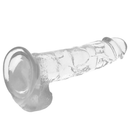 Xray arnés + dildo realista transparente 22cm x 4.6cm-2