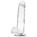 Xray arnés + dildo realista transparente 22cm x 4.6cm-3