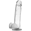 Xray arnés + dildo realista transparente 22cm x 4.6cm-4