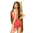 Abito penthouse earth shaker mini - rosso l / xl-1