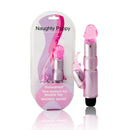Vibrador c/estimulador rosa regulable-1