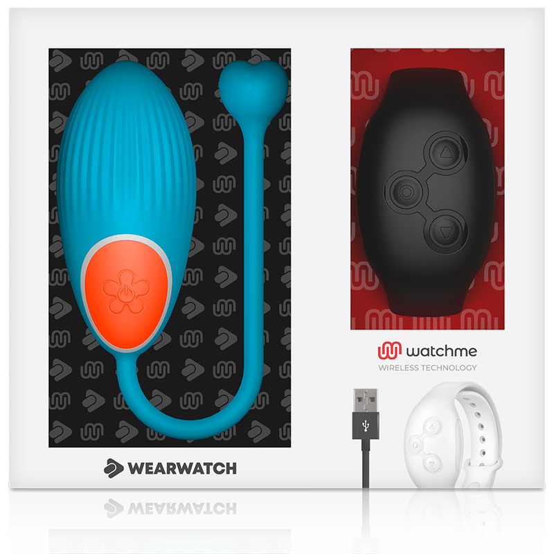 Wearwatch egg wireless tecnologia watchme blue / jet black-7