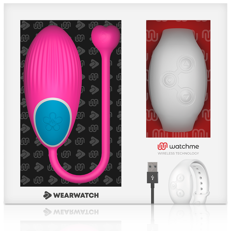 Wearwatch egg wireless technology watchme fuchsia / snowy-7