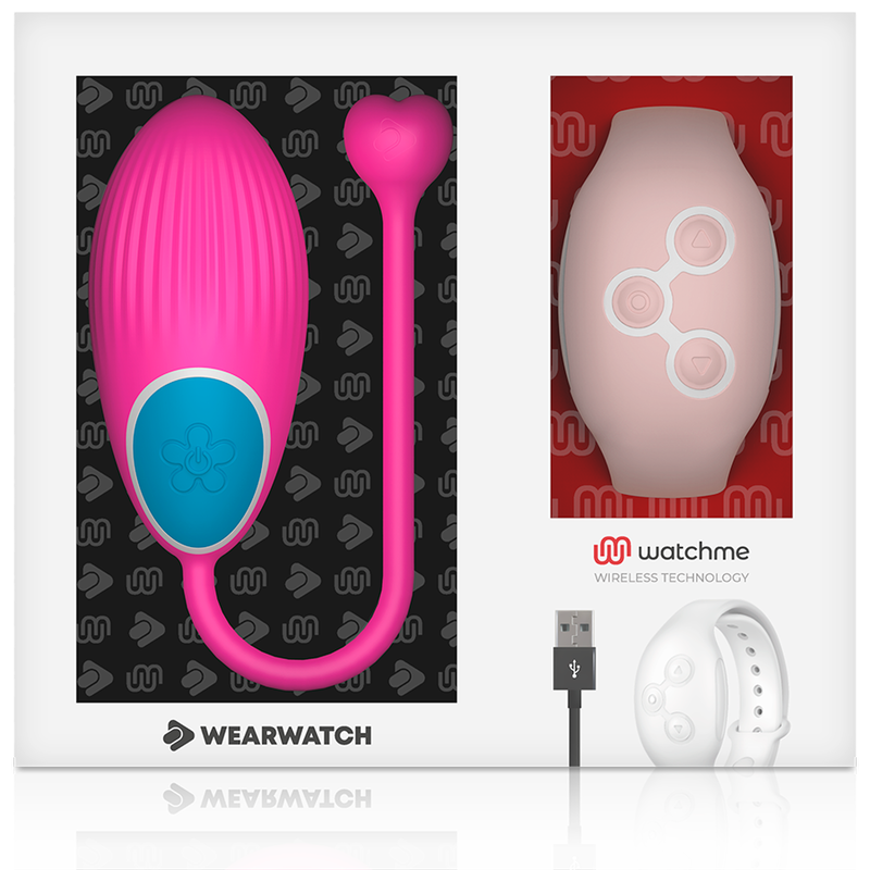 Wearwatch egg wireless technology watchme fuchsia / soft pink-7