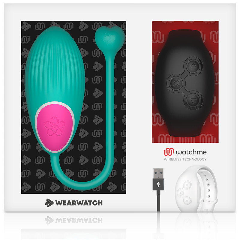 Wearwatch egg wireless technology watchme aquamarine / jet black-6