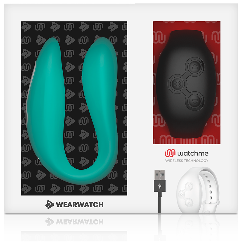 Wearwatch dual pleasure wireless technology watchme aquamarine / jet black-5