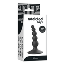 Addicted toys anal sexual plug 10cm nero-1