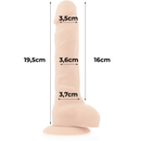 Imbracatura cock miller + cocksil articolabile densità silicone 19,5 cm-9