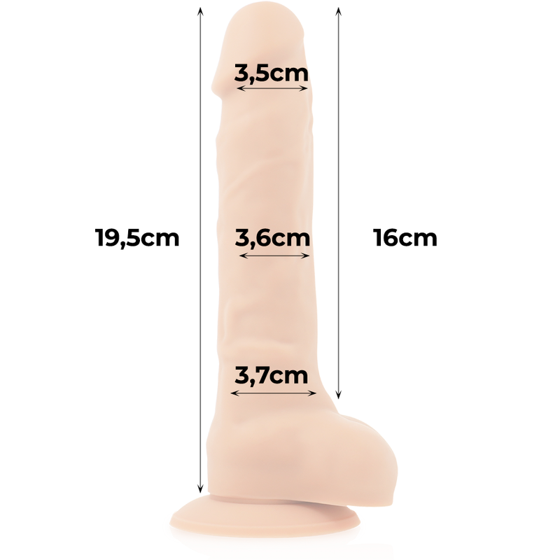 Imbracatura cock miller + cocksil articolabile densità silicone 19,5 cm-9