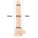 Imbracatura cock miller + cocksil articolabile densità silicone 24 cm-9