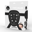 Imbracatura cock miller + cocksil articolabile densità silicone 24 cm-13