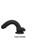 Cock miller imbracatura + silicone densita'' articolabile cocksil nero 24 cm-3