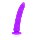 Delta club toys arnes + dong silicone viola 20 x 4 cm-5